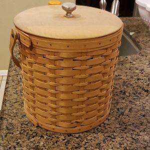 Longaberger ice bucket basket